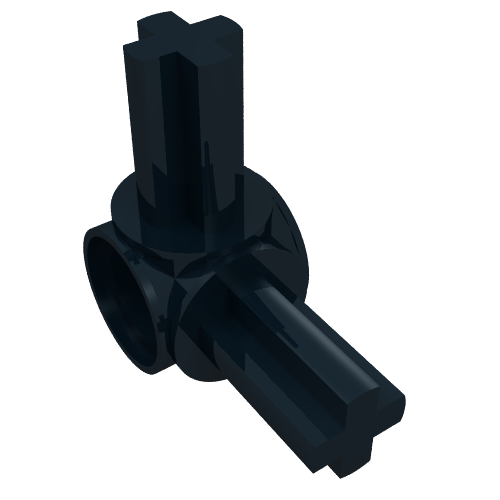 Technic Pin Connector Hub with 2 Perpendicular Axles (10197)