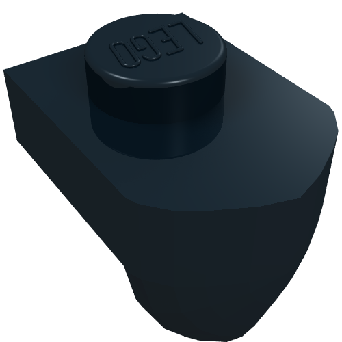 Plate Special 1 x 1 with Vertical Tooth