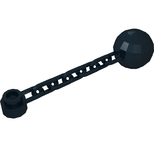Equipment Ball and Chain with 1 x 1 Round Plate (15532)