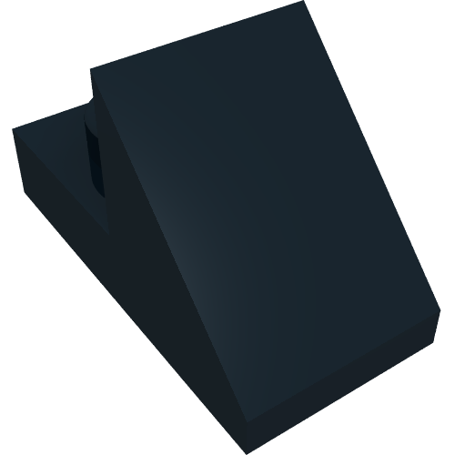 Brick Sloped 45° 2 x 1 with 2/3 Cutout [New Version] (15672)