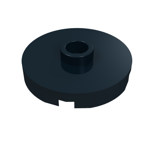 Plate Special Round 2 x 2 with Center Stud (Jumper Plate)
