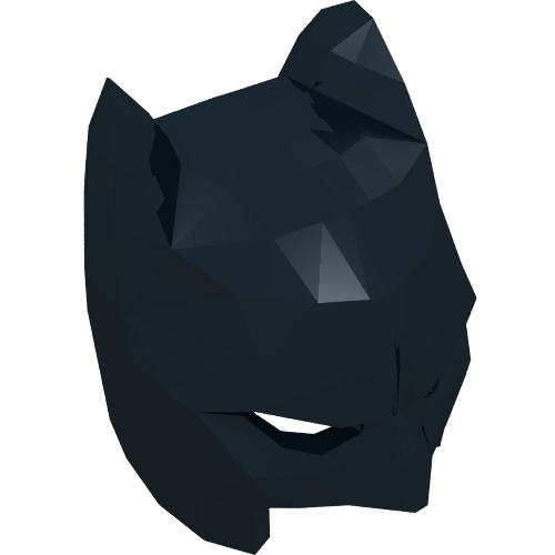 Mask, Batman Cowl Open Chin [Plain] (18987)