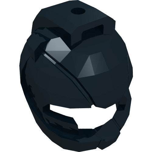 Helmet Space with Air Intakes and Hole on Top