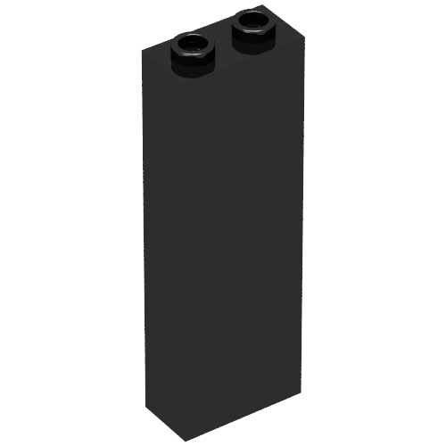 Brick 1 x 2 x 5 with Hollow Studs