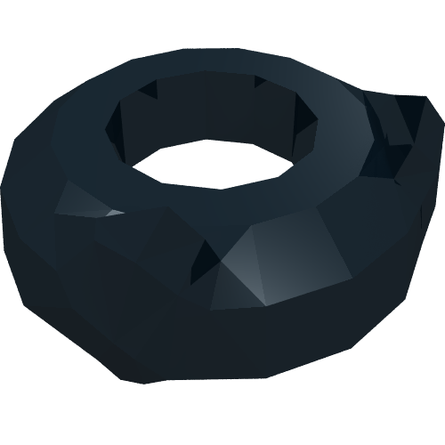 Head Top with Panther Ears [Plain] (25264)