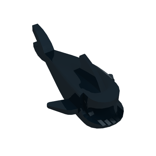 Animal Body Part, Shark Body, with Bottom Tube