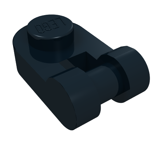 Plate Special 1 x 1 Rounded with Handle (26047)