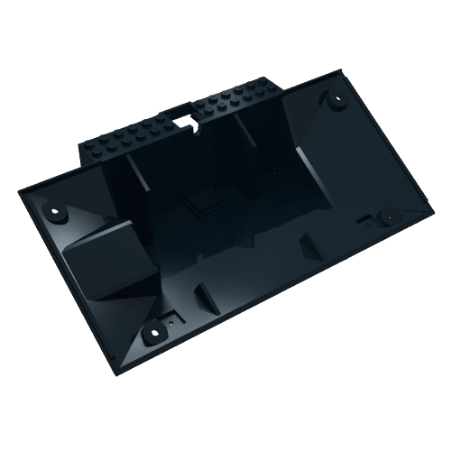 Hub / Controller Cover, Train Speed Regulator 9V, Underside