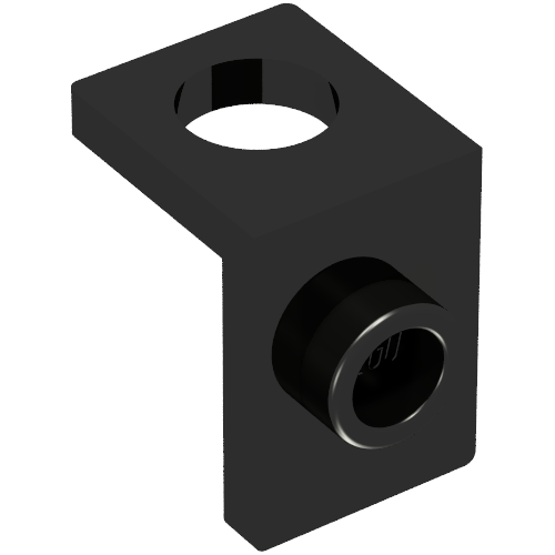 Minifig Neckwear Bracket [One Stud] - Reinforced (28974)
