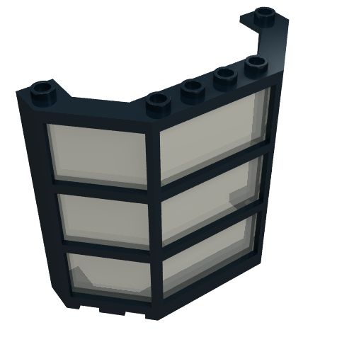 Window Bay 3 x 8 x 6 with Trans-Brown Glass (30185c01)
