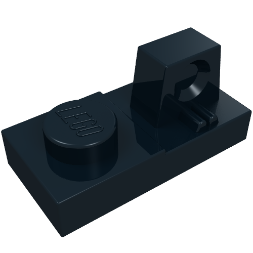Hinge Plate 1 x 2 Locking with 1 Finger On Top