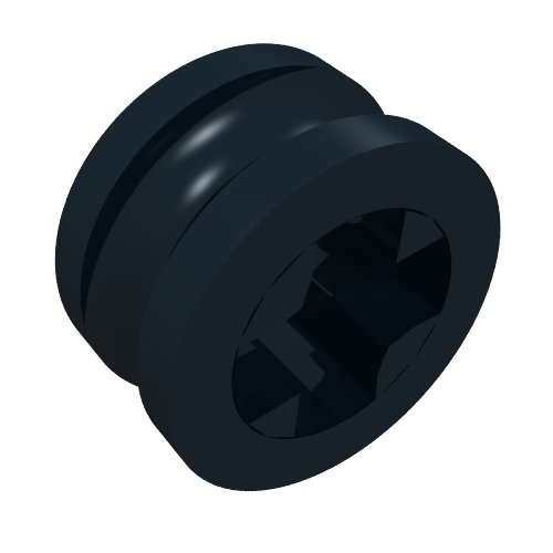 Technic Bush 1/2 Smooth with Axle Hole Semi-Reduced