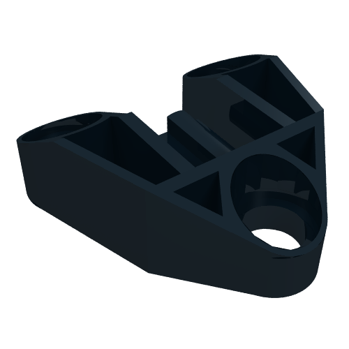 Technic Connector Block 3 x 3 Triangular with Axle, and Pin Hole (32175)