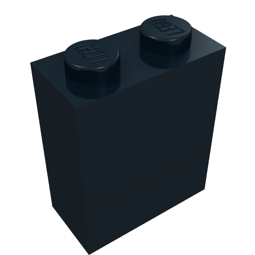 Brick 1 x 2 x 2 with Inside Stud Holder
