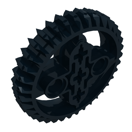 Technic Gear 36 Tooth Double Bevel (32498)