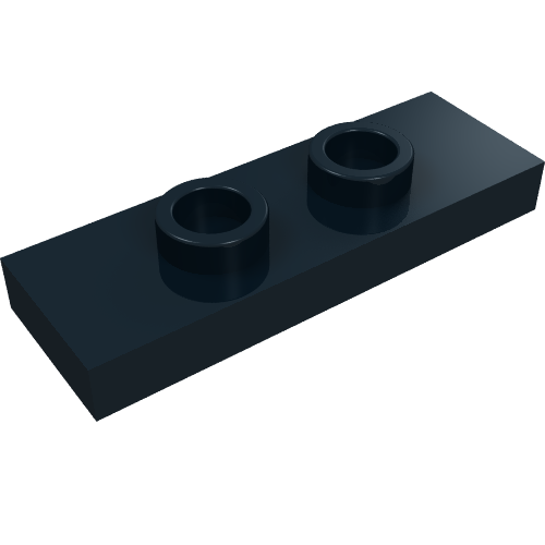 Plate Special 1 x 3 with 2 Studs with Groove and Inside Stud Holder (Jumper)
