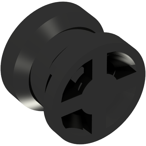 Wheel 8 x 6 with Slot