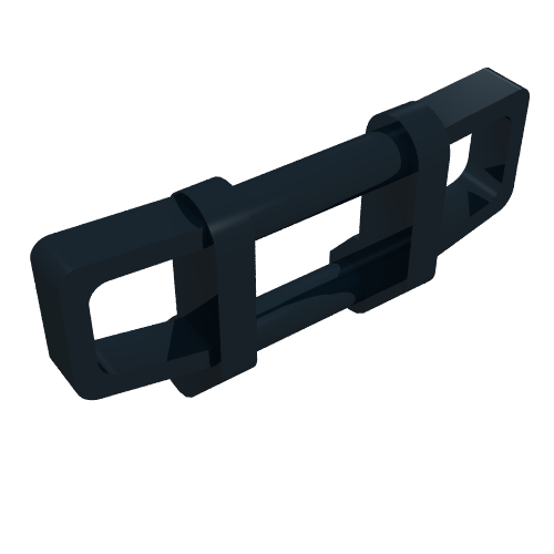 Grille Bar 1 x 4 x 1 2/3 Bull Bar, Rounded (35654)