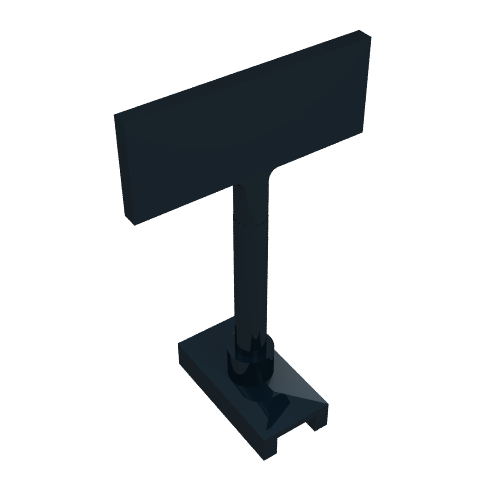 Road Sign Wide Rectangle