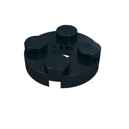 PLATE 2X2 ROUND