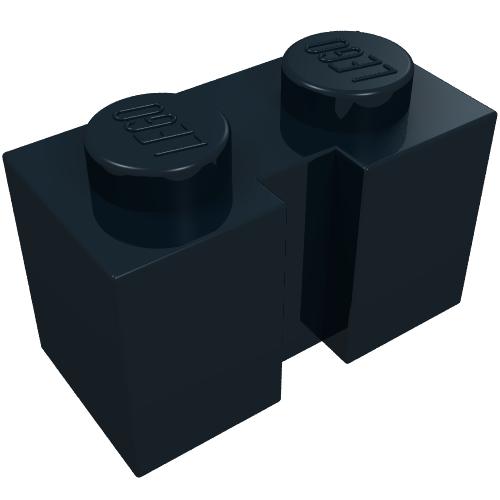 Brick Special 1 x 2 with Groove