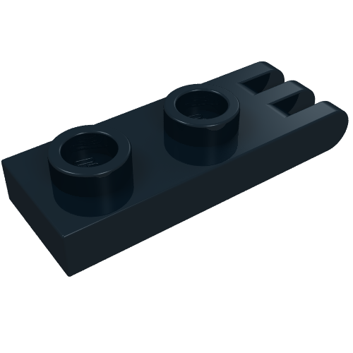 Hinge Plate 1 x 2 with 3 Fingers [Hollow Studs] (4275b)