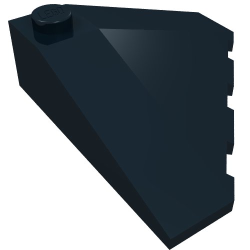Brick Wedged, Sloped 18° 4 x 4 Corner (43708)
