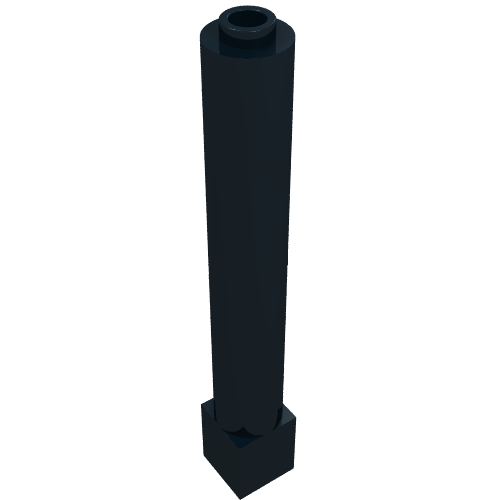 Support Round 1 x 1 x 6 Solid Pillar