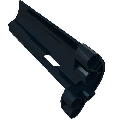 Technic Panel Fairing #21 Large Long, Small Hole, Side B (44351)