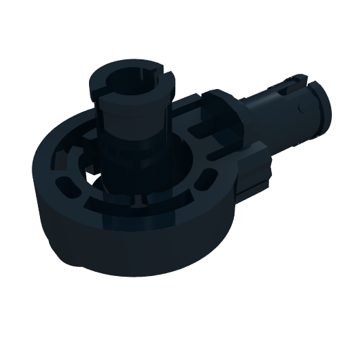 Technic Rotation Joint Ball Loop with Two Perpendicular Pins with Friction (47455)