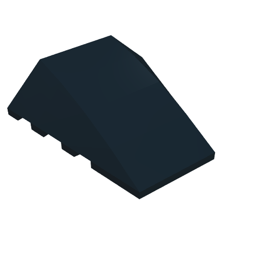 Brick Wedged, Curved 4 x 4 No Top Studs (47753)