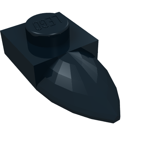 Plate Special 1 x 1 with Tooth