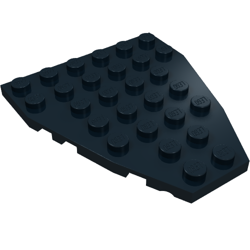 Wedge Plate 7 x 6 Boat Bow with Stud Notches (50303)