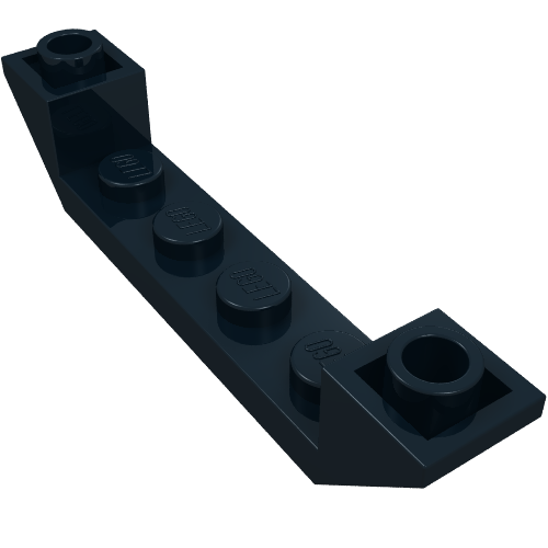 Slope Inverted 45° 6 x 1 Double with 1 x 4 Recessed