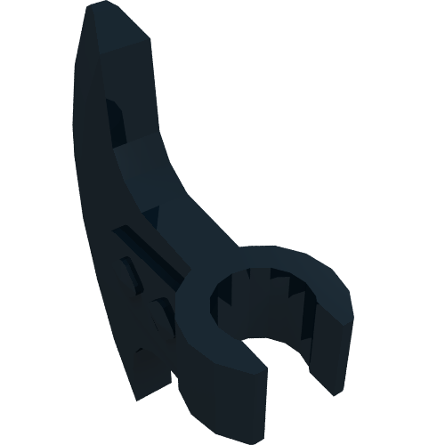 Weapon Axe Head, Clip-on (Viking) [Thick Clip]