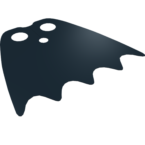 Neckwear Cape, Scalloped 5 Points [Traditional Starched Fabric] (56630)