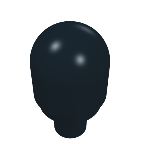 Light Cover 1 x 1 Round with Internal Bar / Bionicle Barraki Eye