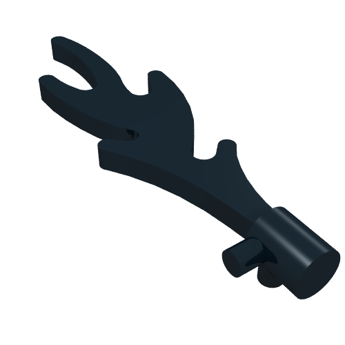 Wave / Flame Rounded with Base Pegs