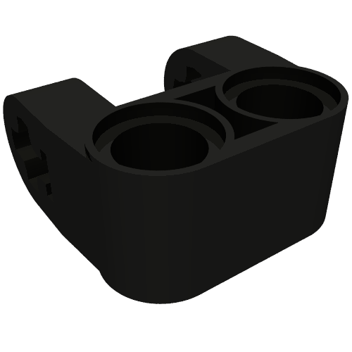 Technic Axle and Pin Connector Perpendicular Double Split [Reinforced] (69819)