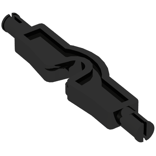 Vehicle Axle with Steering Clip and Pins (69964)