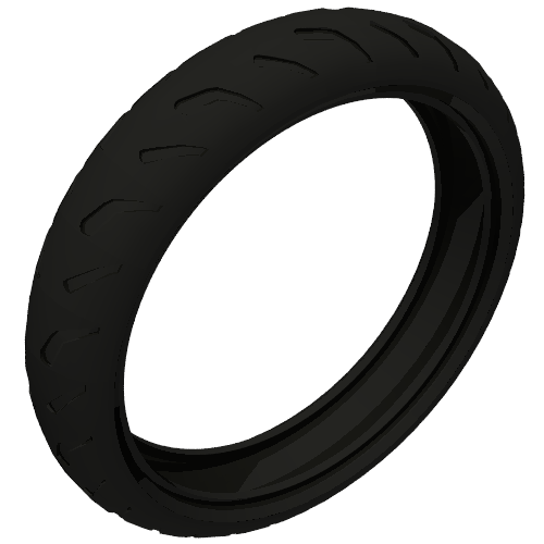 Tyre Motorcycle Racing Tread, Narrow (71721)