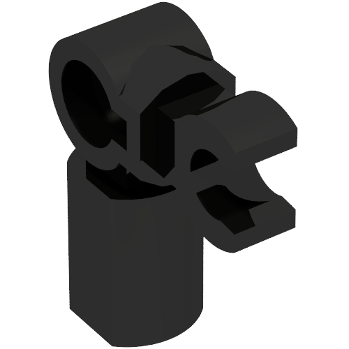 Bar Holder with Clip and 90° Angle (Mechanical Leg) (72869)
