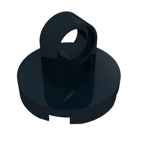 Tile Round 2 x 2 - Thick Lifting Ring (74698)