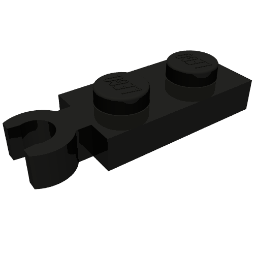 Plate Special 1 x 2 with Clip Vertical on End
