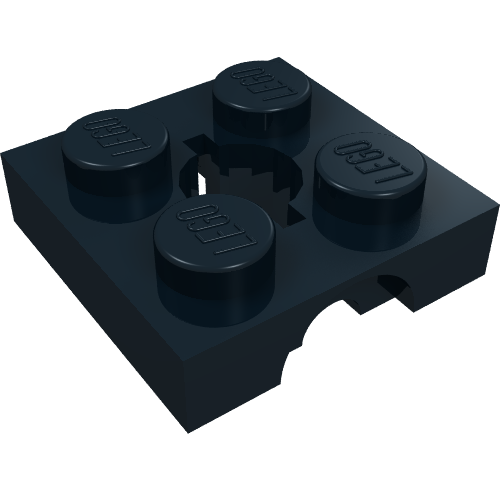 Brick 2 x 2 Arm Holder Upper Part with Hole