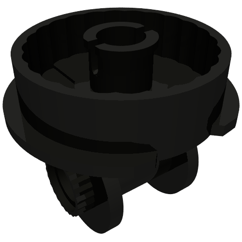 Technic Rotation Joint Disk with Pin and Double Rotation Joint Ball Half (79505)