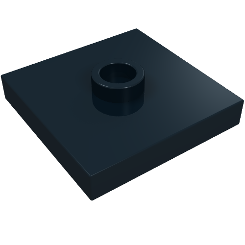 Plate Special 2 x 2 with Groove and Center Stud (Jumper)