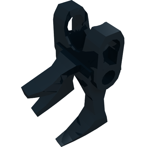 Large Figure Weapon, Claw with Ball Joint Socket (87837)