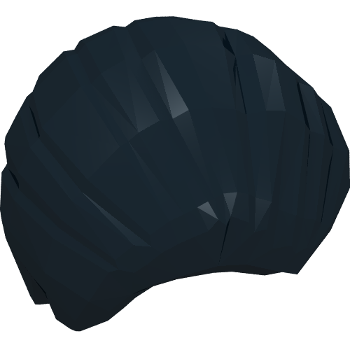 Hair Combed Back (92081)