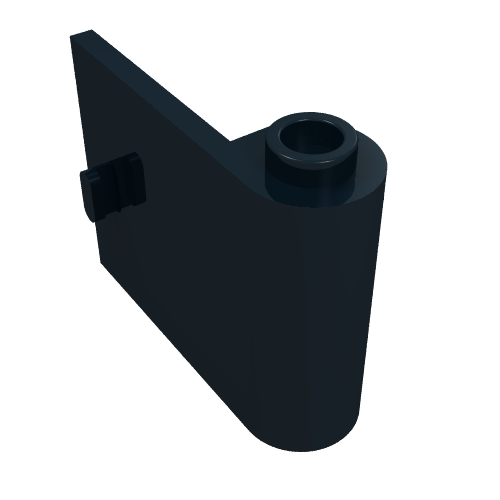 Door 1 x 3 x 2 Right - Open Between Top and Bottom Hinge (92263)